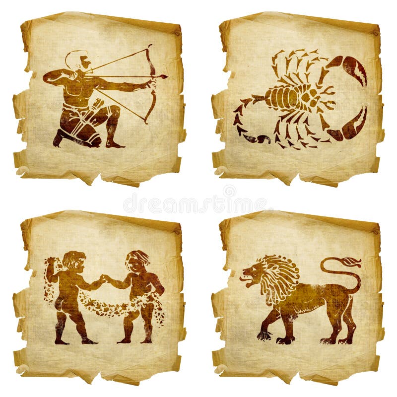 Metta lo zodiaco vecchio #01 dell'icona royalty illustrazione gratis Metta lo zodiaco vecchio #01 dell'icona royalty illustrazione gratis