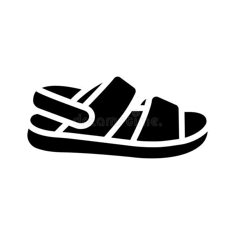 Metti le mani su questa fantastica icona di sandali royalty illustrazione gratis