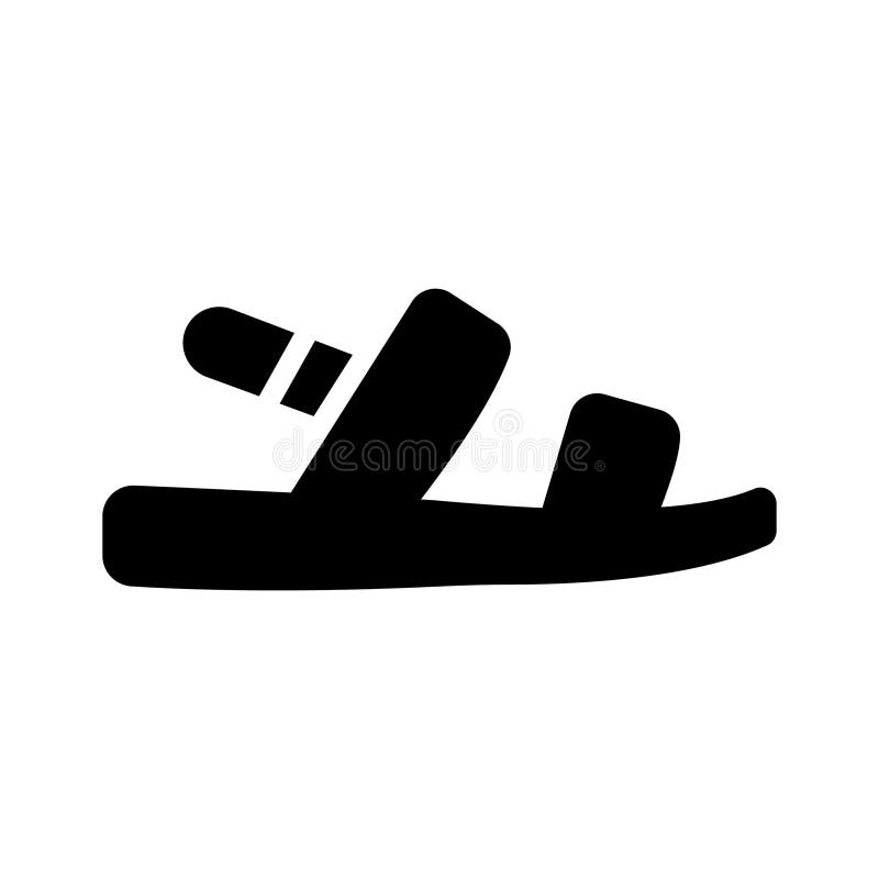 Metti le mani su questa fantastica icona di sandali royalty illustrazione gratis