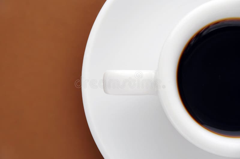 Metà del caffè espresso immagini stock libere da diritti Metà del caffè espresso immagini stock libere da diritti