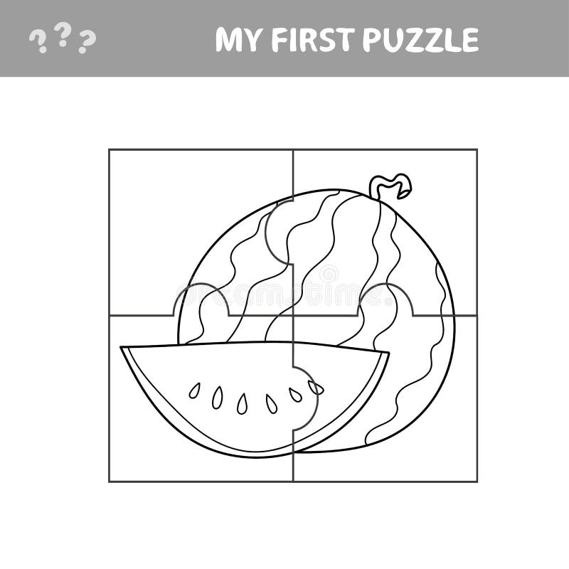 jogo de papel educativo fácil para crianças. quebra-cabeça infantil simples  com cabeça de elefante engraçada 4651489 Vetor no Vecteezy