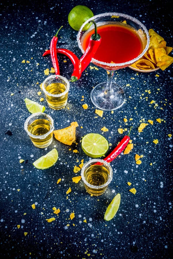 Mexicaanse cocktail voor Cinco de Mayo royalty-vrije stock foto Mexicaanse cocktail voor Cinco de Mayo royalty-vrije stock foto