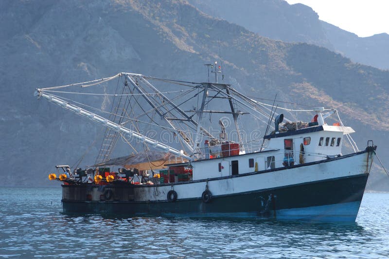 Mexicaanse Vissersboot royalty-vrije stock afbeeldingen Mexicaanse Vissersboot royalty-vrije stock afbeeldingen