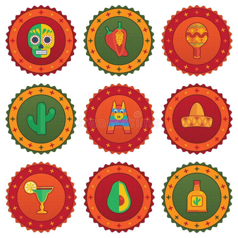 Mexican Badges Stock Illustrations 338 Mexican Badges Stock Illustrations, Vectors & Clipart