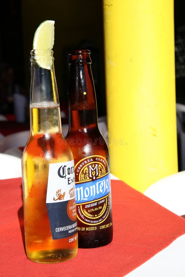 Mexican Beer editorial stock image. Image of montejo - 18219059