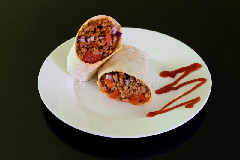 Burritos stock photo. Image of meat, filling, food, francisco 19550834