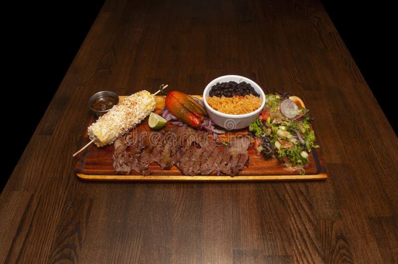 Mexican Carne Asada stock photo. Image of food, veal 259003316