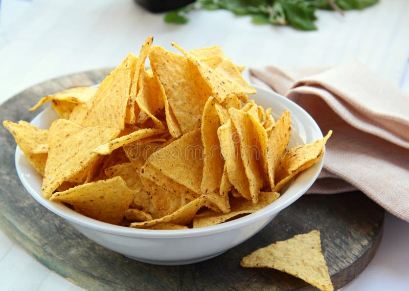 Mexican corn chips stock photo. Image of corn, spice 17353372