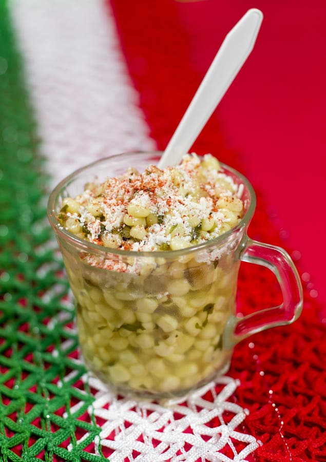 Mexican Corn Dish Known As Esquites Stock Photo Image of mayonnaise