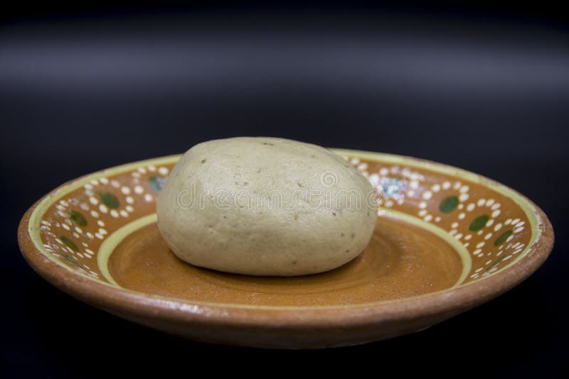 Mexican Corn Tortilla Dough Ball Stock Image Image of gourmet, dough 169911191