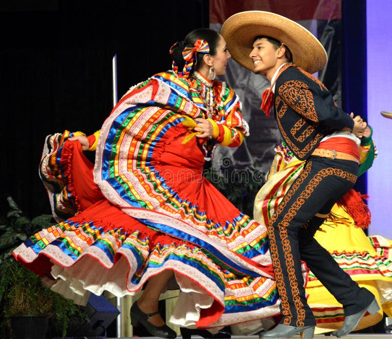 Mexican Dancers editorial stock photo. Image of international - 47527258