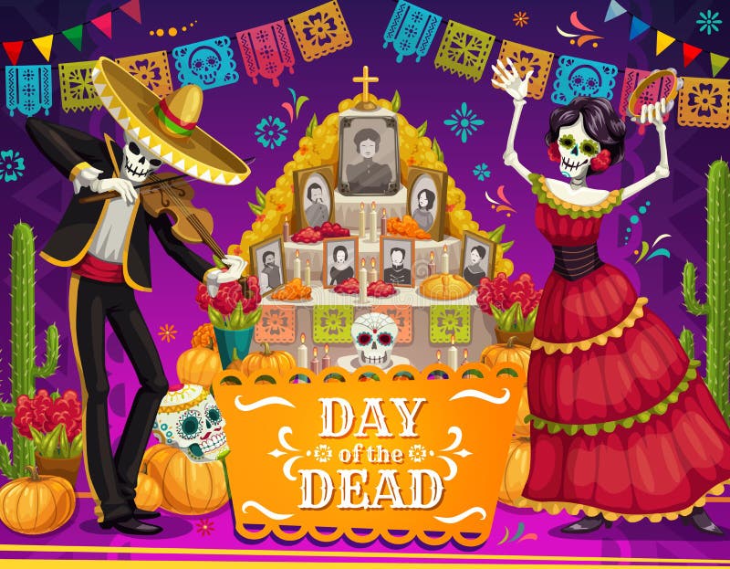 Day Dead Altar Stock Illustrations – 614 Day Dead Altar Stock  Illustrations, Vectors & Clipart - Dreamstime