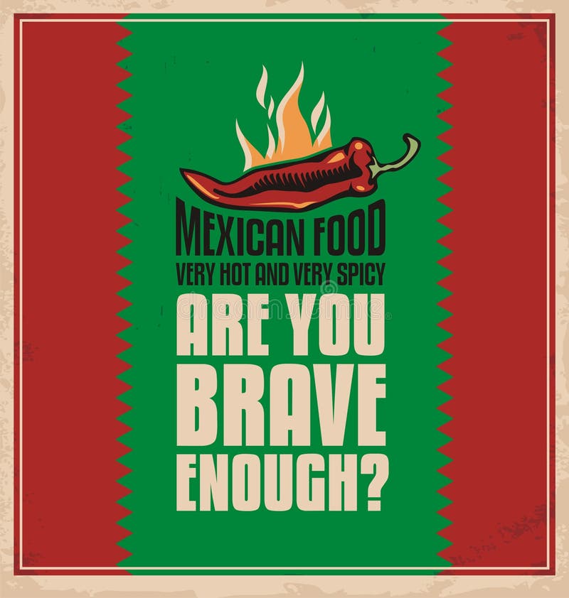 Mexican food stock illustration Mexican food stock illustration