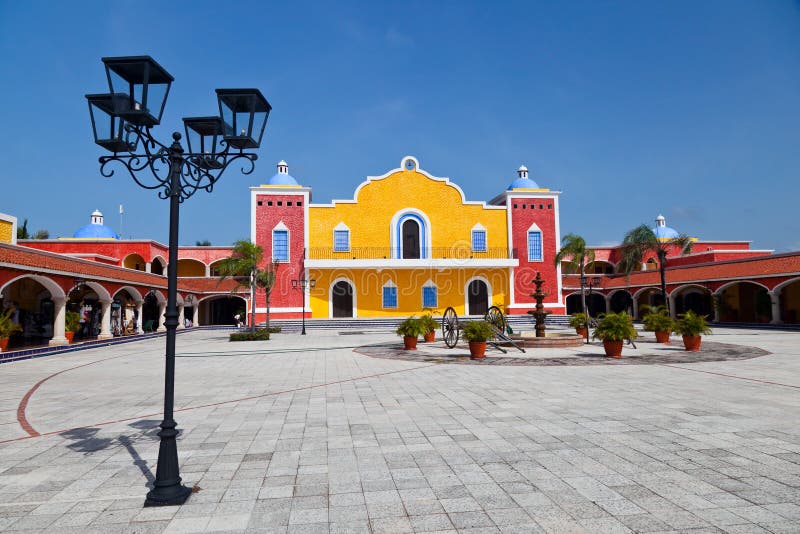 Mexican Hacienda in the Mayan Riviera