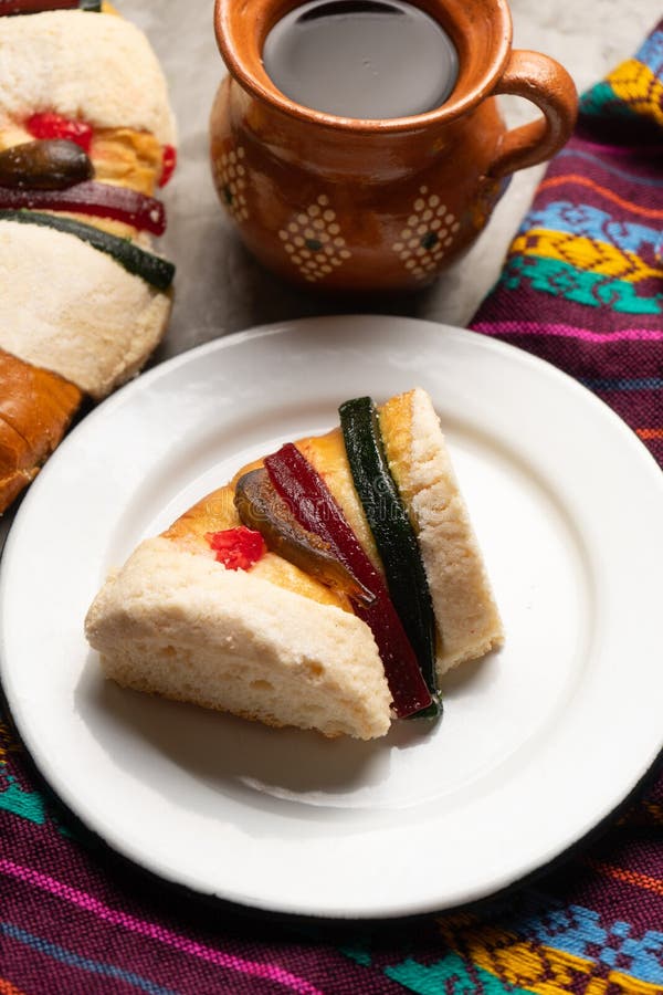 Mexican King Cake Also Called Rosca Stock Image Image of bake, party