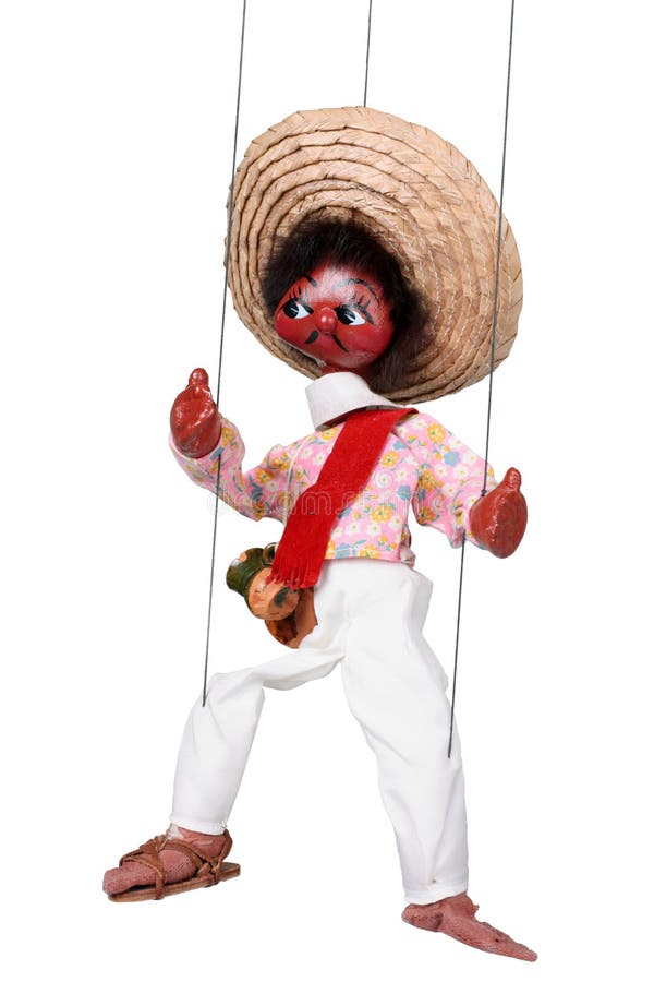 Mexican stock photo. Image of attached, puppeteer 12495510