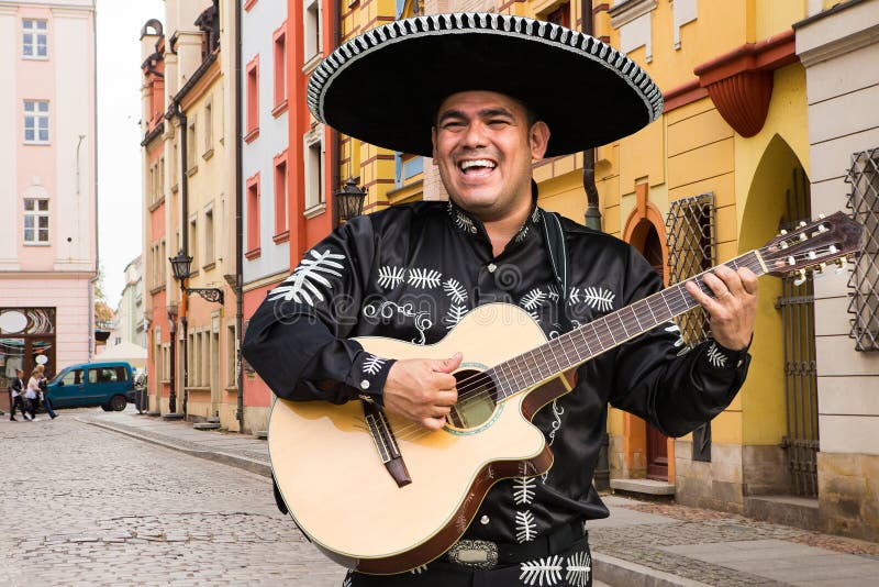 Mexican musician mariachi stock image. Image of masquerade - 110306395