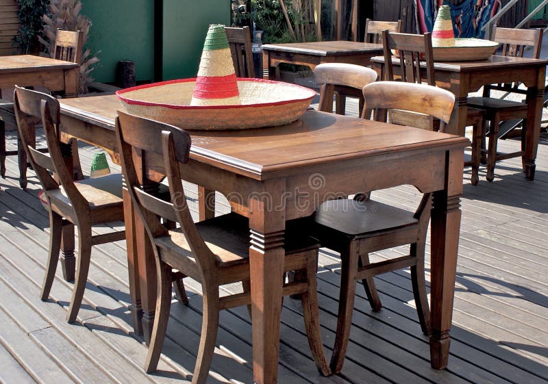 Mexican outdoor bar stock photo. Image of city, mexican 10952596