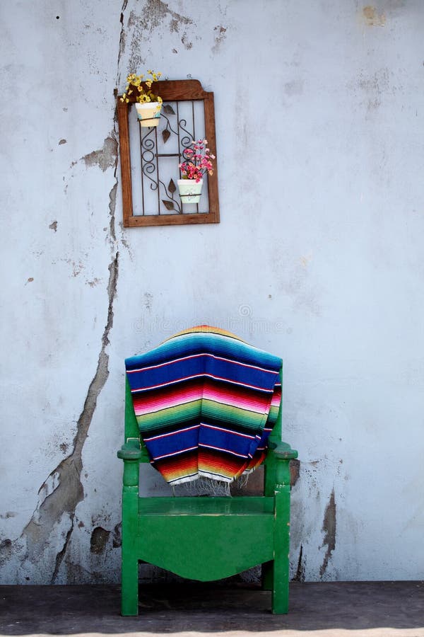 Mexican Patio Entry stock image. Image of pleasant, relax 114351