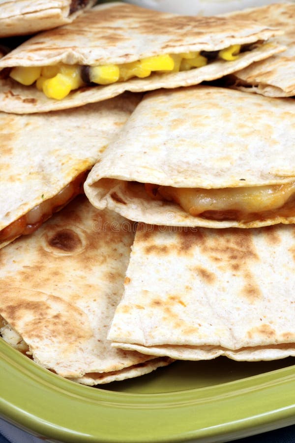 Mexican quesadilla stock photo. Image of tortilla, restaurant 11925376