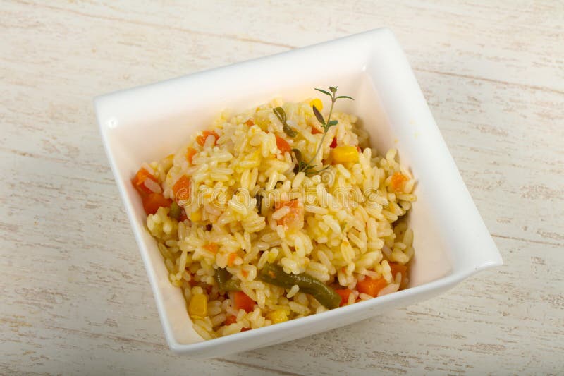 Mexican rice stock photo. Image of paprika, cuisine 132607526