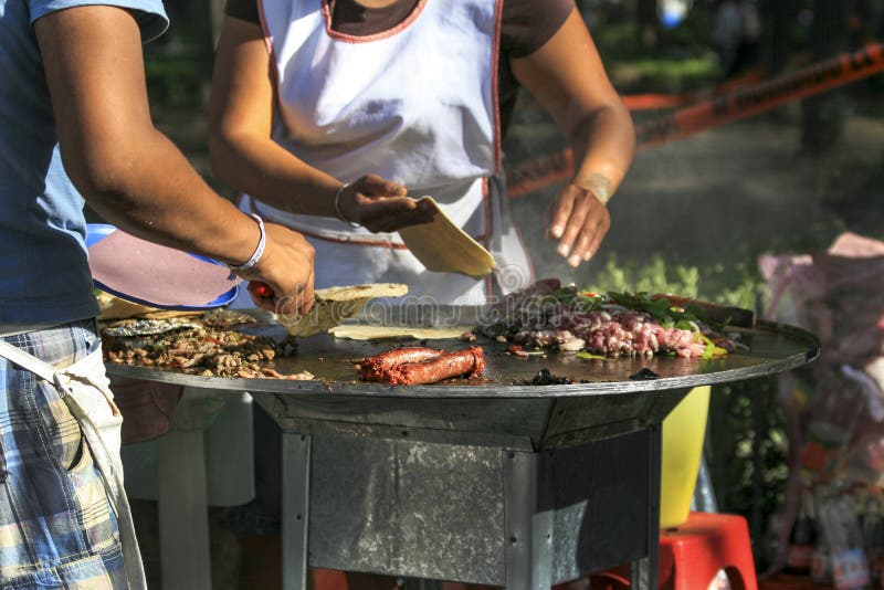 Mexican street food stock photo. Image of kitchen, mexico - 146767728
