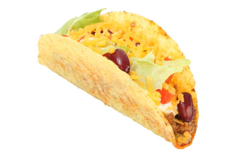 Mexican taco royalty free stock photography Mexican taco royalty free stock photography