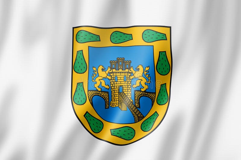 Mexico city flag stock illustration. Illustration of mexican 174771757