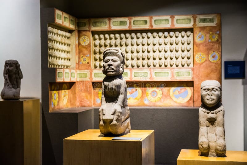Mexico City, Mexico - November 1, 2018. National Museum of Antropology ...
