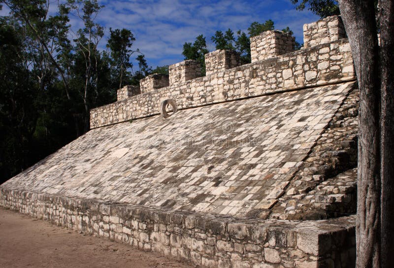 Mexico, Mayan Ball Court Coba Royalty Free Stock Photos Image 23102758