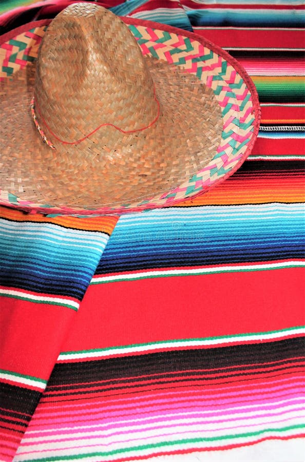 Mexico Mexican Traditional Cinco De Mayo Rug Poncho Fiesta Background ...