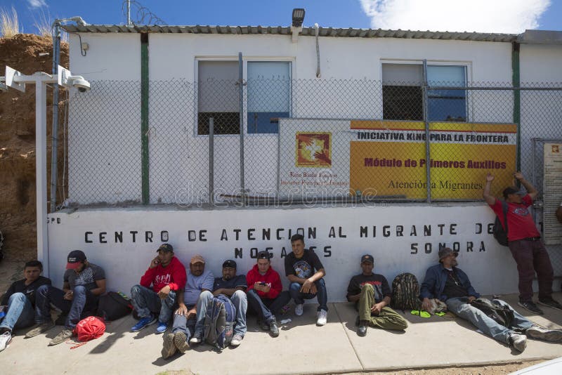 Mexico - Nogales - Outside house of Iniciativa Kino