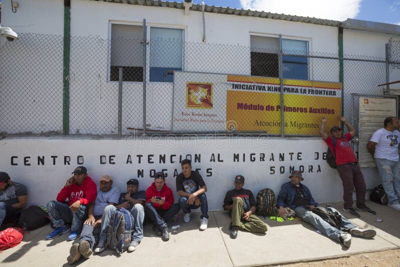 Mexico - Nogales - Outside house of Iniciativa Kino