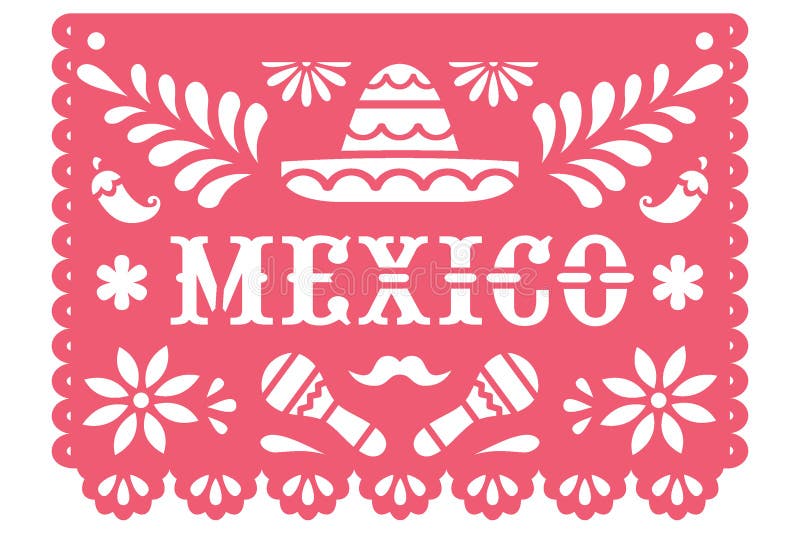 Letrista Romper Calma Mexico papel picado banner ilustración del vector. Ilustración de cultura - 213346977 Letrista Romper Calma Mexico papel picado banner ilustración del vector. Ilustración de cultura - 213346977