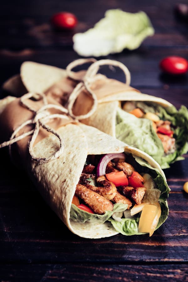 Mexikanische Tortilla-Verpackung Stockfoto - Bild Von Paprika
