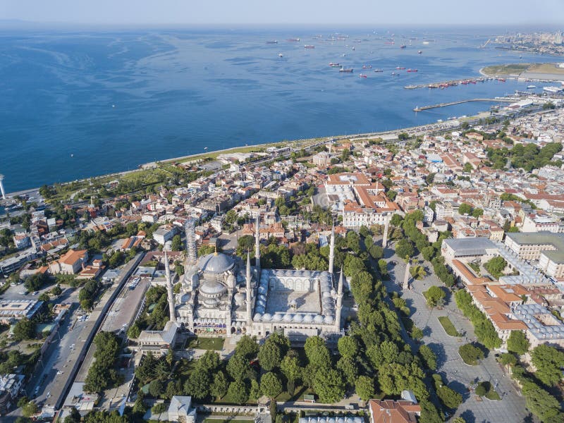 Mezquita Azul Sultanahmet En Estambul Turqu A Foto De Archivo Imagen