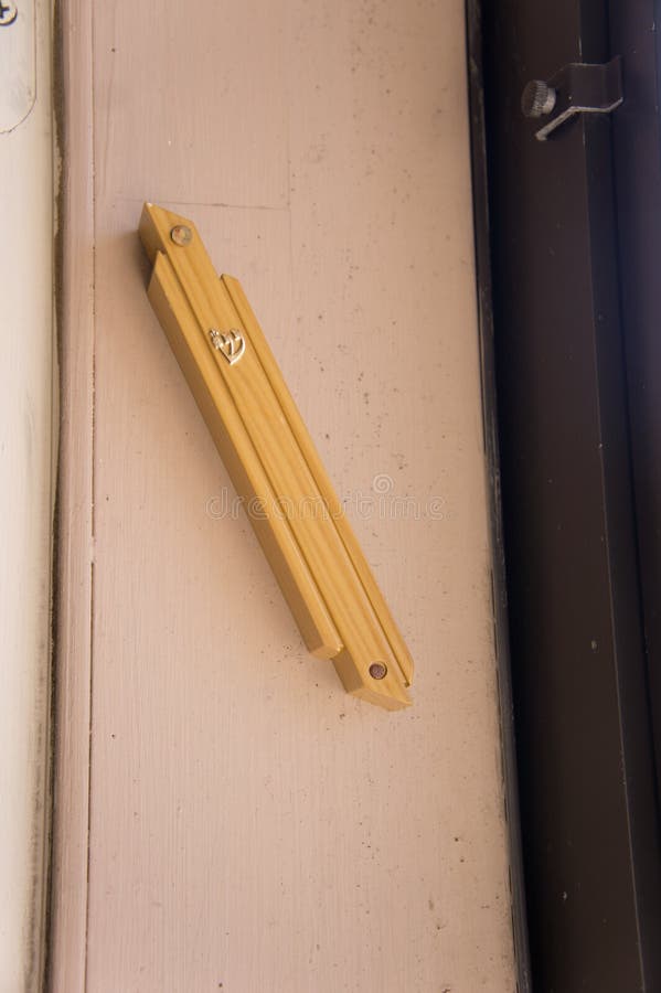 Mezuzah On A Door Frame Stock Image Image Of Jewish 115106521