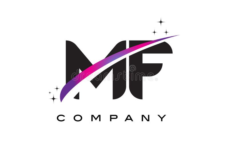 Premium Vector | Initials mf logo with a bright color is suitable for  esports teams and others