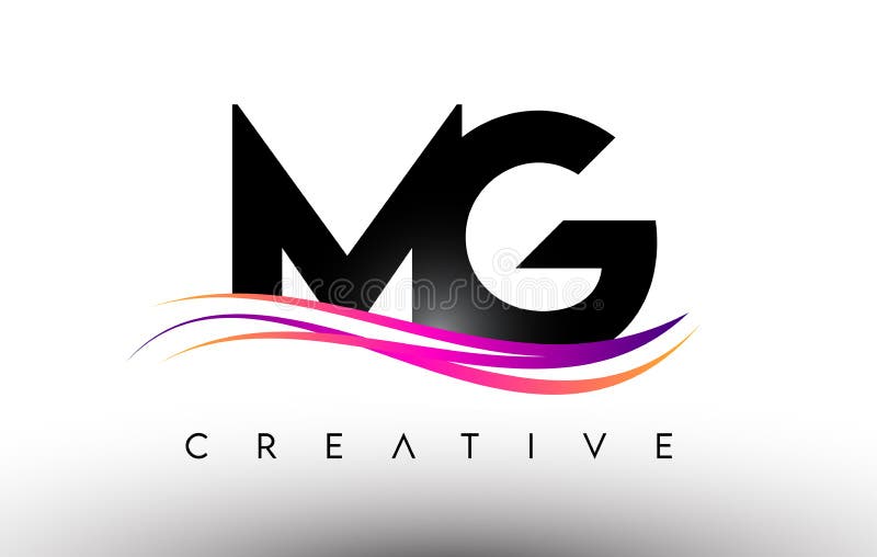 MG Letter Logo Design. Initial letters MG logo icon. Abstract letter MG M G  minimal logo design template. M G letter design vector with black colors  Stock Photo - Alamy