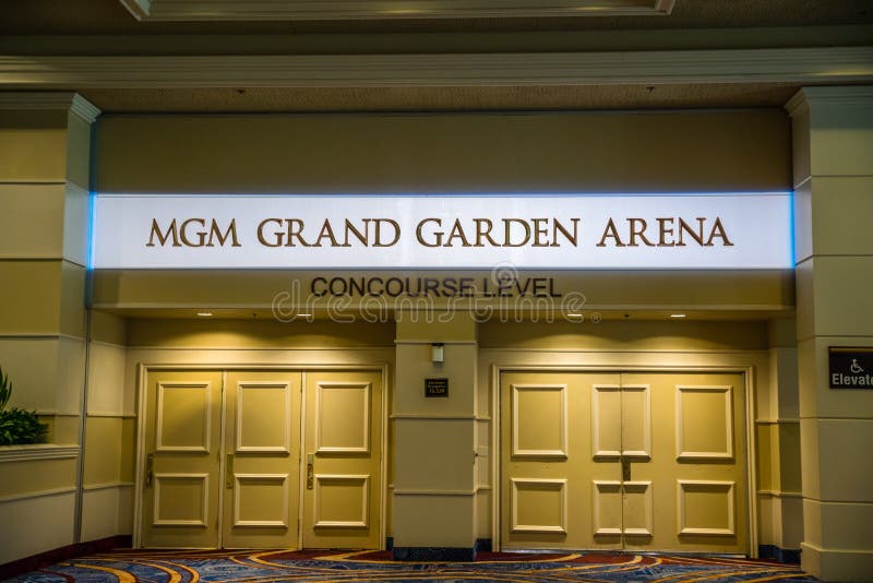 Mgm Grand Garden Arena Editorial Image Image Of Nevada 62188790