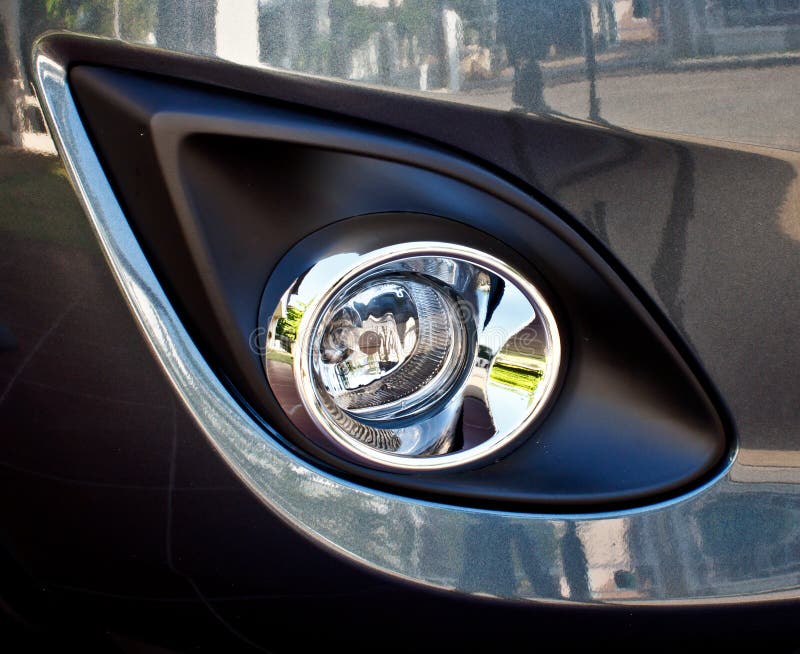 Mgły samochodowa lampa obraz stock Mgły samochodowa lampa obraz stock