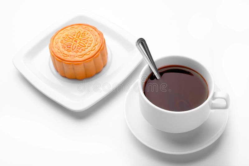 Mi nourritures chinoises de festival d'automne Mooncakes traditionnel photo libre de droits Mi nourritures chinoises de festival d'automne Mooncakes traditionnel photo libre de droits