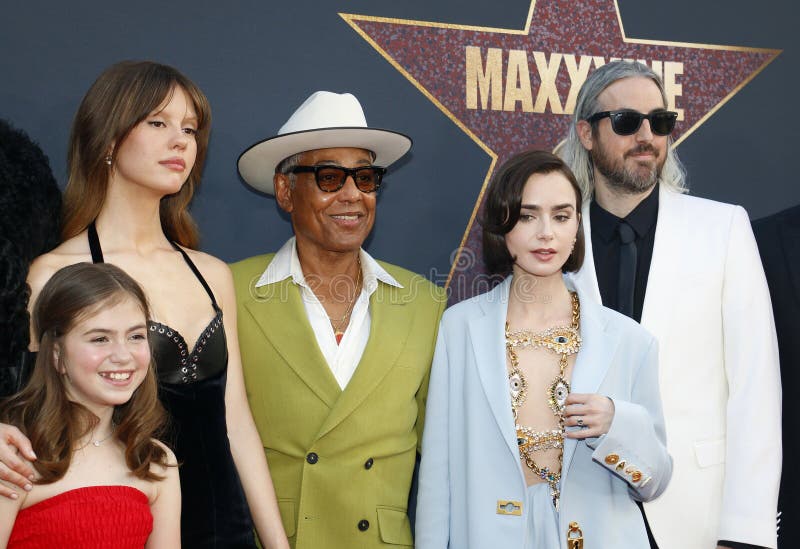 Mia Goth, Giancarlo Esposito, Lily Collins, Ti West and Charley Rowan
