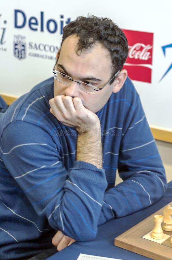 Hikaru Nakamura and Peter Svidler Editorial Stock Image - Image of