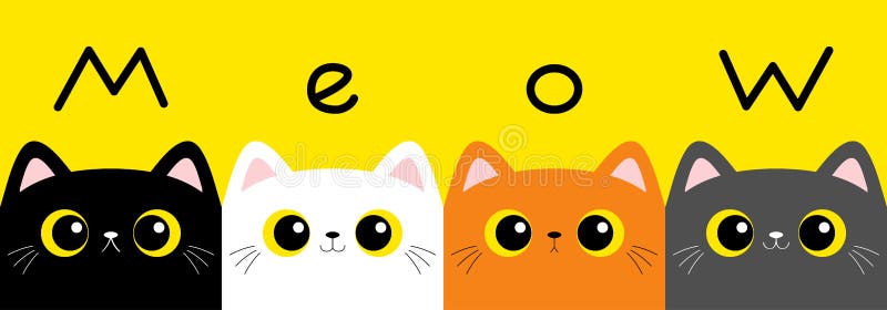 Gatos Vetores e Ilustrações Royalty-Free - iStock  Gato negro dibujo, Gatos  animados tiernos, Gatos bonitos