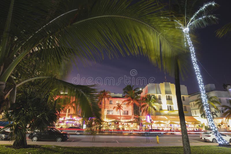 Miami Beach architecture royalty free stock images