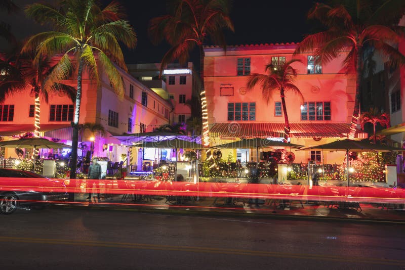 Miami Beach architecture stock photography