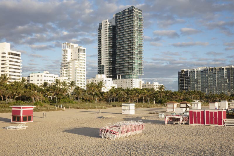 Miami Beach architecture stock photos