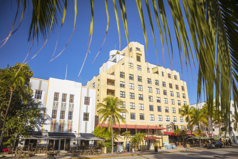Miami Beach architecture stock photography