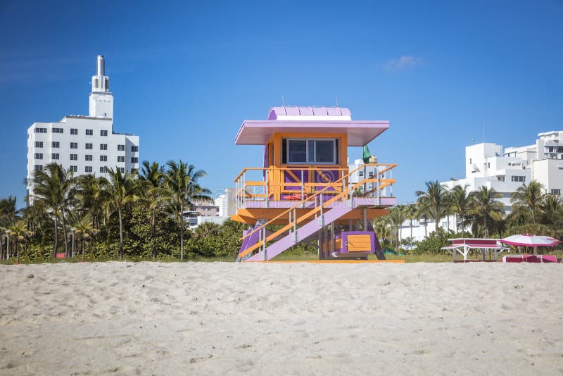 Miami Beach architecture stock photography